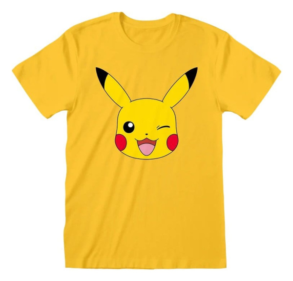 Pokémon T-Shirt Pikachu Sunflower Front Size M 1