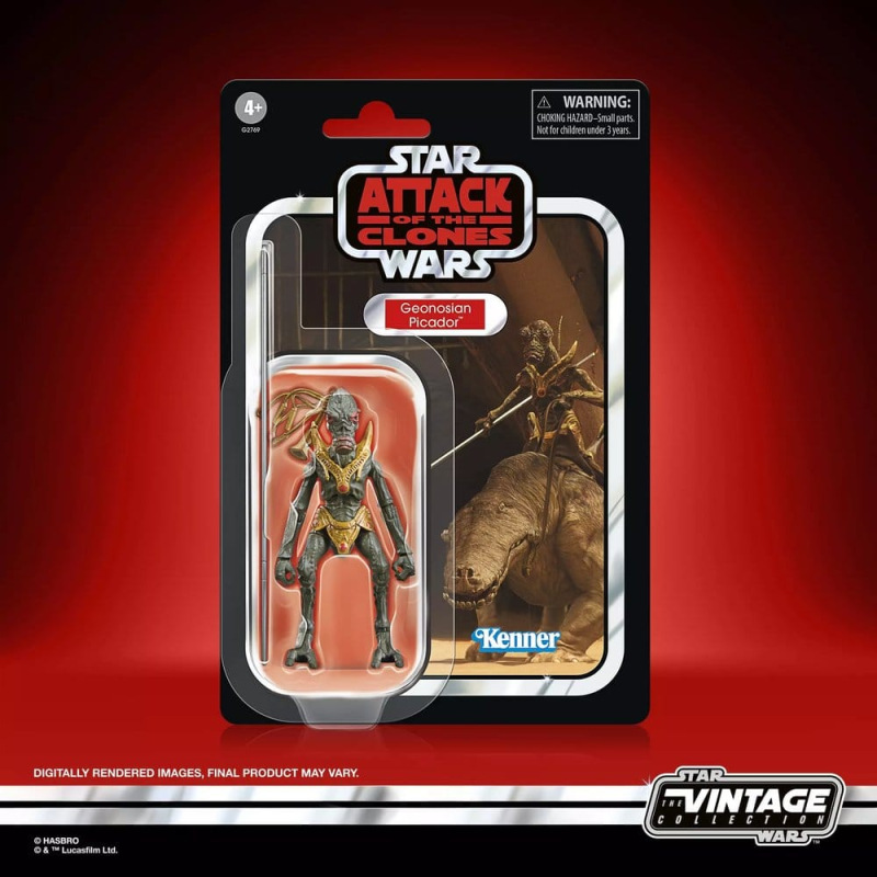 Star Wars Episode II Vintage Collection Action Figure 2-Pack Orray & Geonosian Picador 10 cm 8