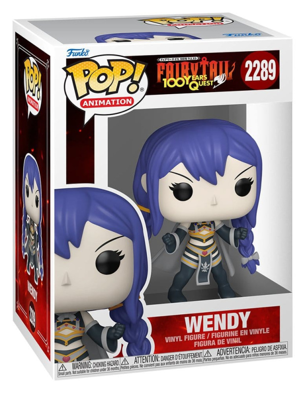 Fairy Tail-100 Years Quest POP! Animation Vinyl Figure Wendy 9 cm 1