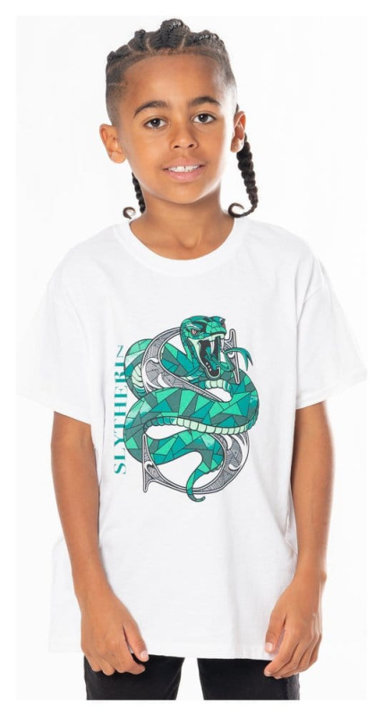 Harry Potter Kids T-Shirt Slytherin Mosaic Size 5-6 1