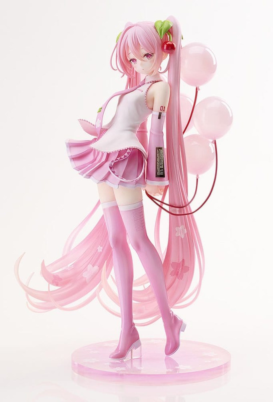 Character Vocal Series 01: Hatsune Miku G.S. Collection [SC] PVC Figure 1/7 Sakura Miku: GSC Illustr 1