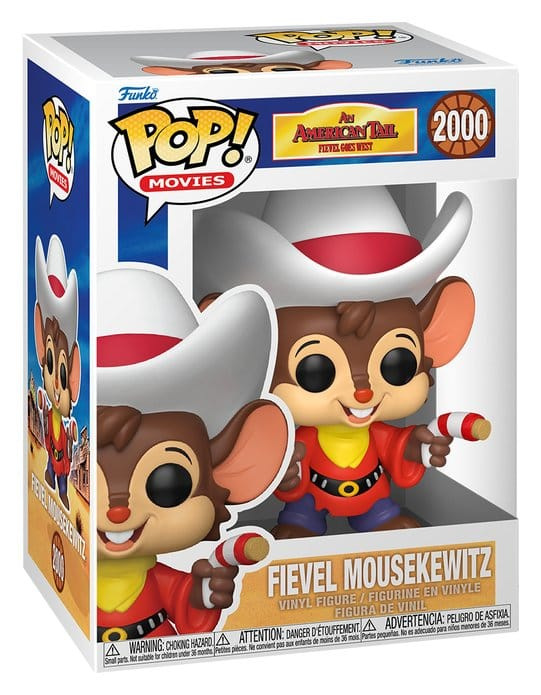An American Tail: Fievel Goes West POP Vinyl Figure Fievel Mousekewitz 9 cm 1