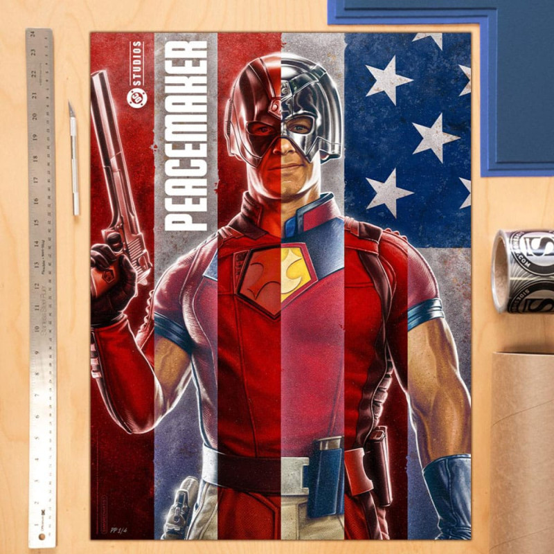 DC Comics Art Print Peacemaker 41 x 61 cm - unframed 1