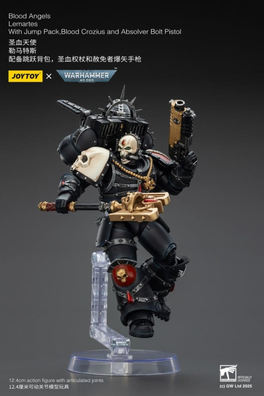 Warhammer 40,000 Action Figure Blood Angels Lemartes 12 cm 7