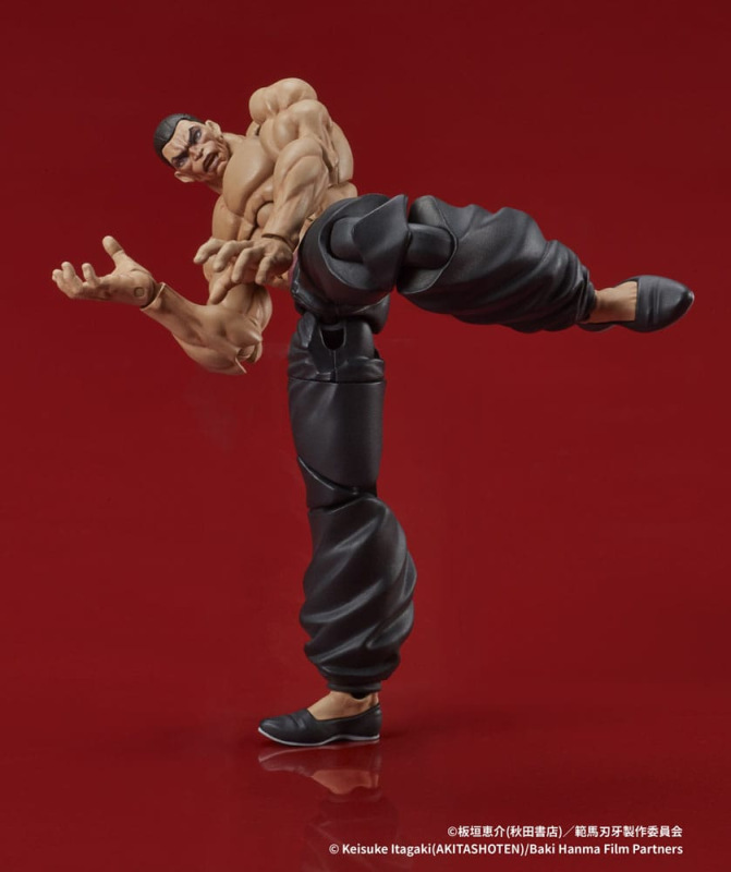 Baki Hanma Digaction Action Figure Retsu Kaioh 7 cm 5