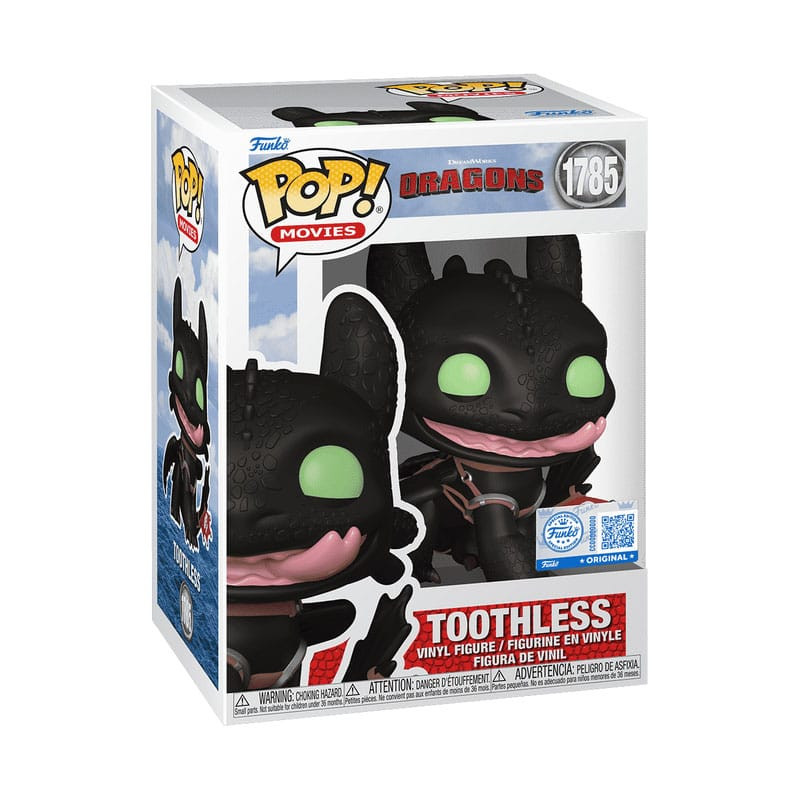 How to Train Your Dragon POP! Vinyl Figure Toothless w/Tongue 9 cm 1