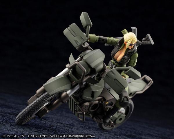 Hexa Gear Plastic Model Kit 1/24 Alternative Cross Rider Forest Color Ver. 10 cm 7