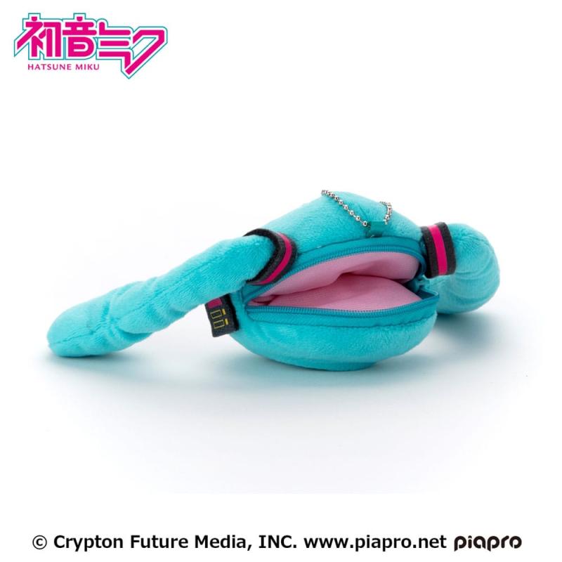 Hatsune Miku Plush Keychain Miku Face 13 cm