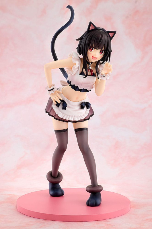 Konosuba God's blessing on this wonderful world! PVC Statue Megumin: Light Novel Catgirl Maid Ver. 1 3