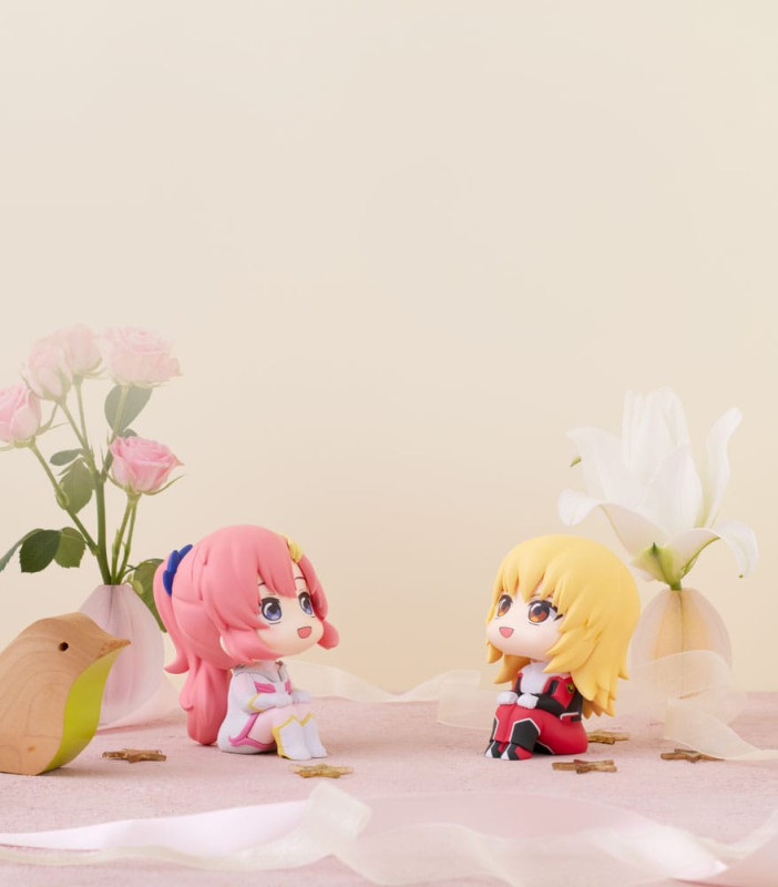 Mobile Suit Gundam Seed Freedom Look Up PVC Statue Lacus Clyne & Cagalli Yula Athha (with gift) 11 c 1
