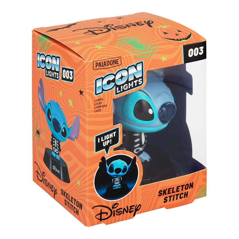 Lilo & Stitch Skeleton Icons Light Stitch 11 cm 2