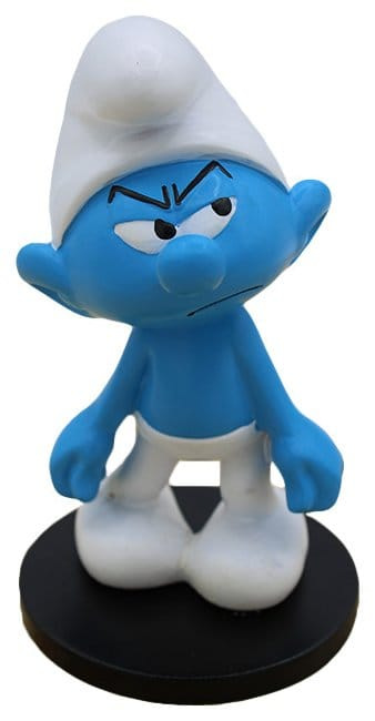The Smurfs Statue Grouchy Smurf 11 cm