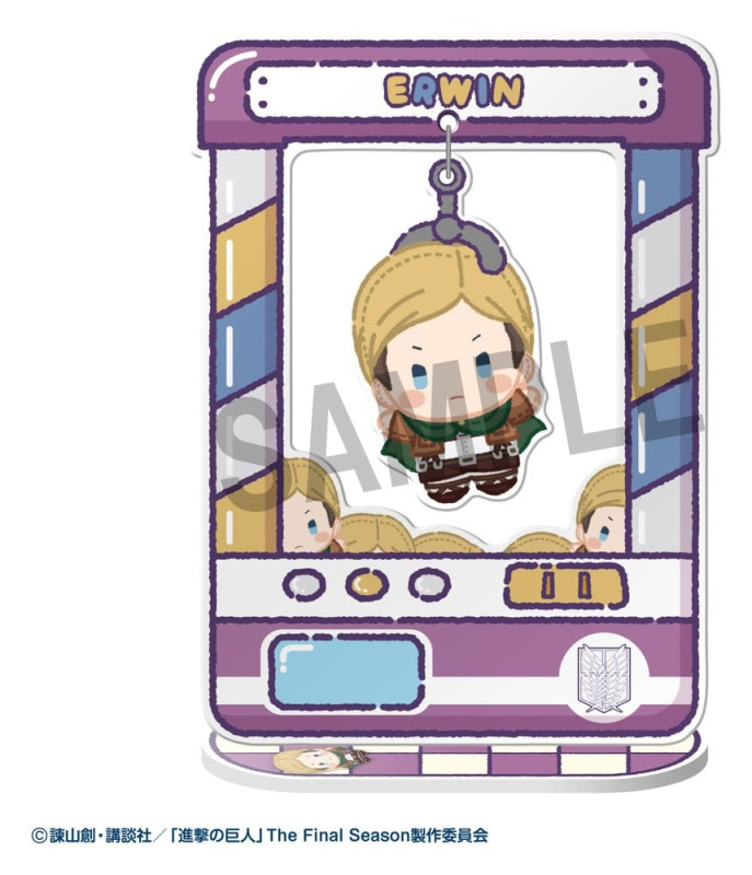 Attack on Titan Acrylic Figure Chara Catcher 9 cm Blind Box Display (8) 7