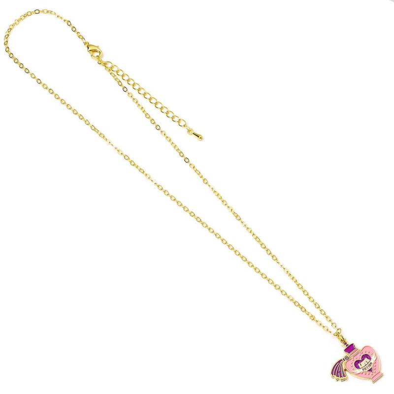 Harry Potter Pendant & Necklace Love Potion (Gold plated)