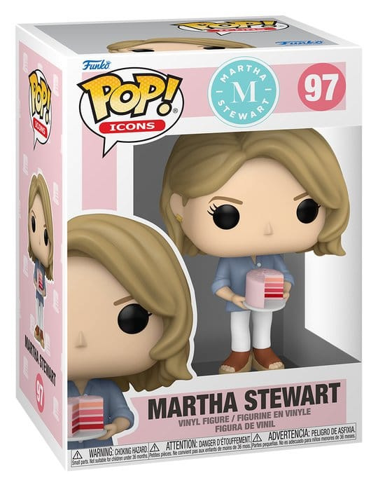 Martha Stewart POP! Icons Vinyl Figure Martha Stewart (with Cake) 9 cm 1
