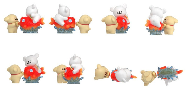 Maltese Blind Box Mini Figures Lucky Paws Series Display (8) 3