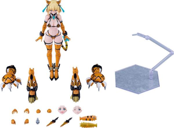 Bunny Suit Planning Plastic Model Kit PLAMAX BP-02 Sophia F. Shirring Tiger Armor Ver. 16 cm 1