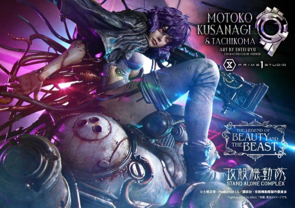 Ghost in the Shell Stand Alone Complex The Legend of Beauty and the Beast Statue 1/4 Motoko Kusanagi 1