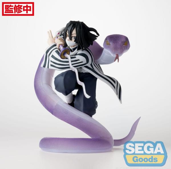 Demon Slayer: Kimetsu no Yaiba Xross Link Anime PVC Statue Obanai Iguro Hashira Training Arc 14 cm