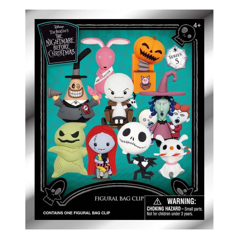 Nightmare before Christmas PVC Bag Clips Series 5 Display (24)