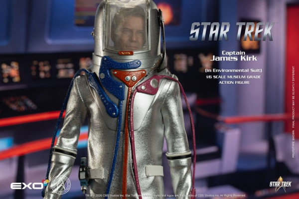 Star Trek: The Original Series Action Figure 1/6 Captain James T. Kirk (in Environmental Suit) 29 cm 9