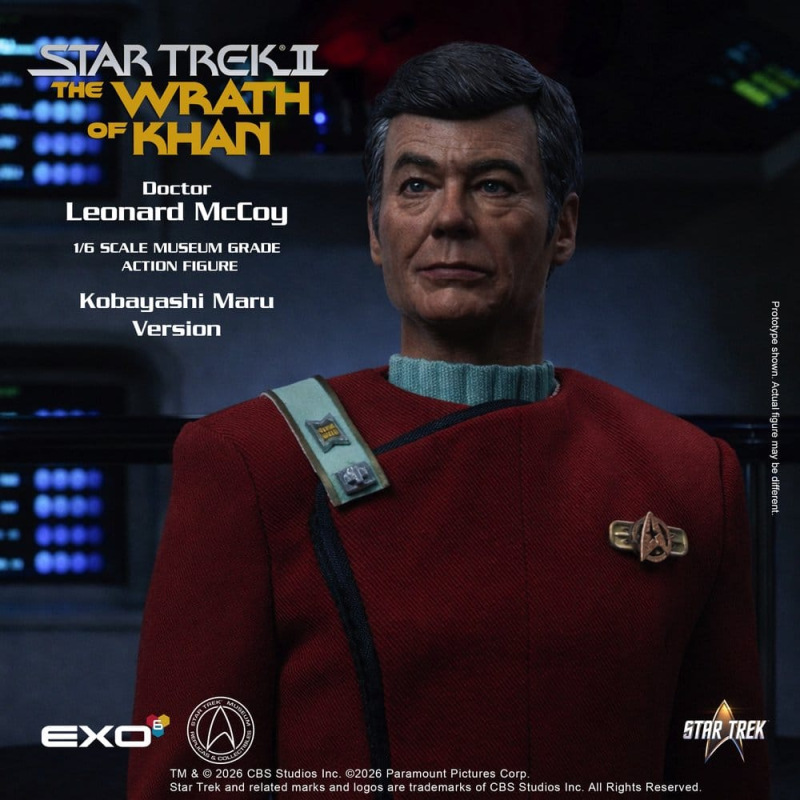 Star Trek II: The Wrath of Khan Action Figure 1/6 Dr. Leonard McCoy Kobayashi Maru Version 30 cm 1