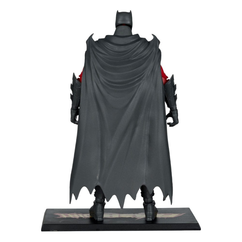DC Multiverse Action Figure Batman (Flashpoint) (Black & White Accent Edition) (Gold Label) 18 cm 6