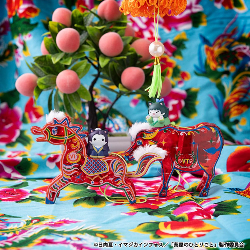 The Apothecary Diaries Mega Cat Project Mini Figures Cats in the Palace! 3 cm Blind Box Display (8) 11