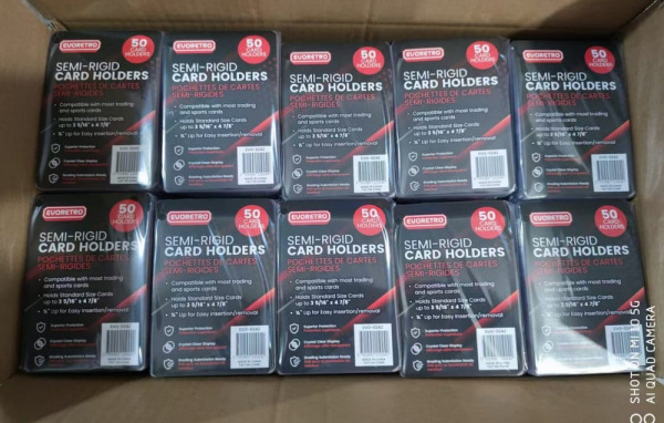 Evoretro Card Holders 200-Pack Semi-Rigid 8 x 12 cm 5