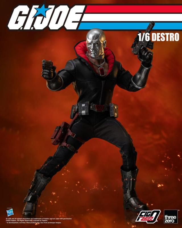 G.I. Joe: Destro 1/6 FigZero Action Figure - ThreeZero