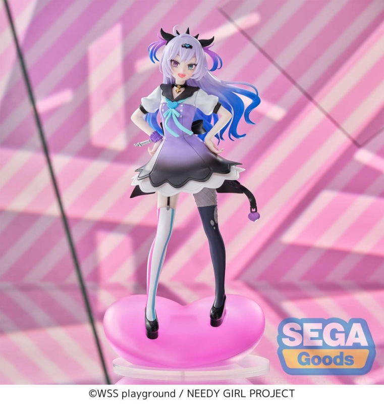 Needy Girl Overdose XStellar PVC Figure PURPLE LOLLIPOP 20 cm 1