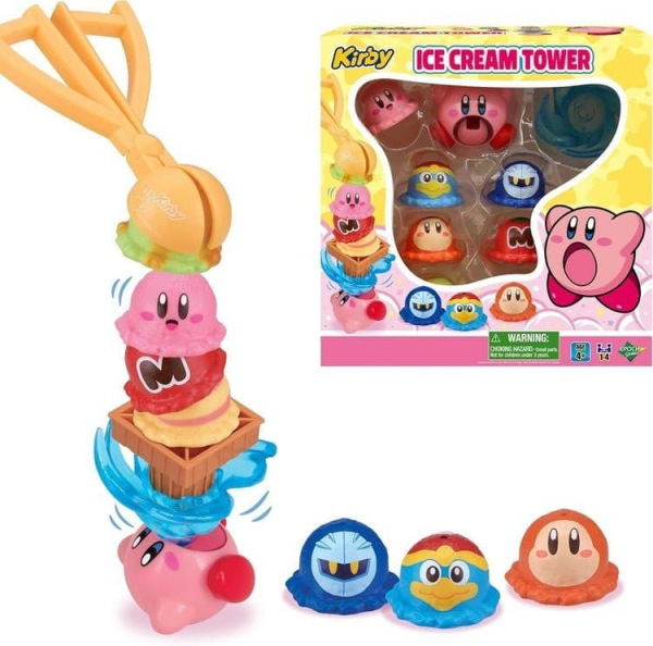 Kirby game Ice Cream Stacking Tower 4