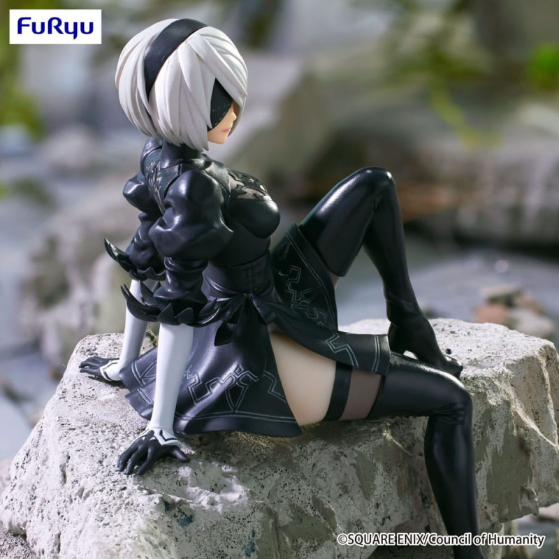 NieR:Automata Ver1.1a Noodle Stopper PVC Statue YoRHa No.2 Type B 13 cm 3