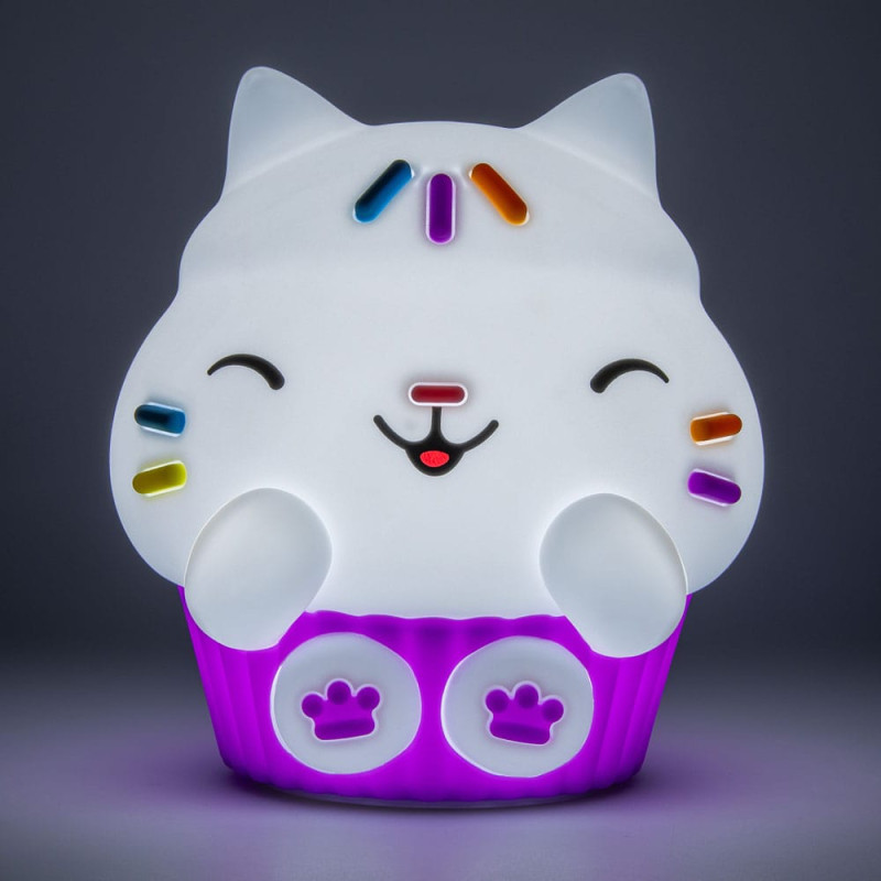 Gabby´s Dollhouse Squishy Glo Silicon Light Cakey Cat 15 cm 1