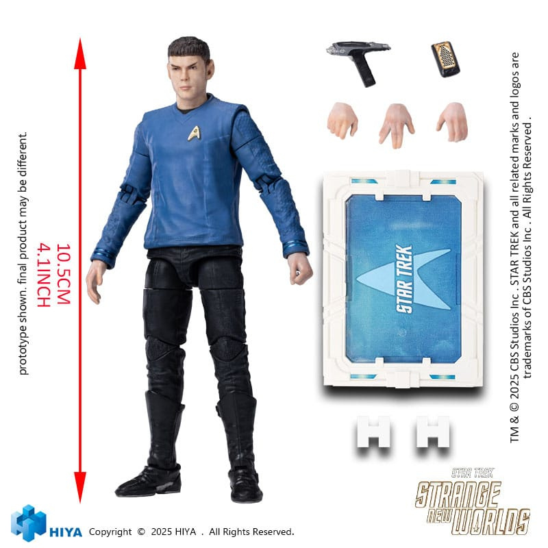Star Trek Strange New Worlds Exquisite Super Series Actionfigur 1/12 Pike 16 cm 9