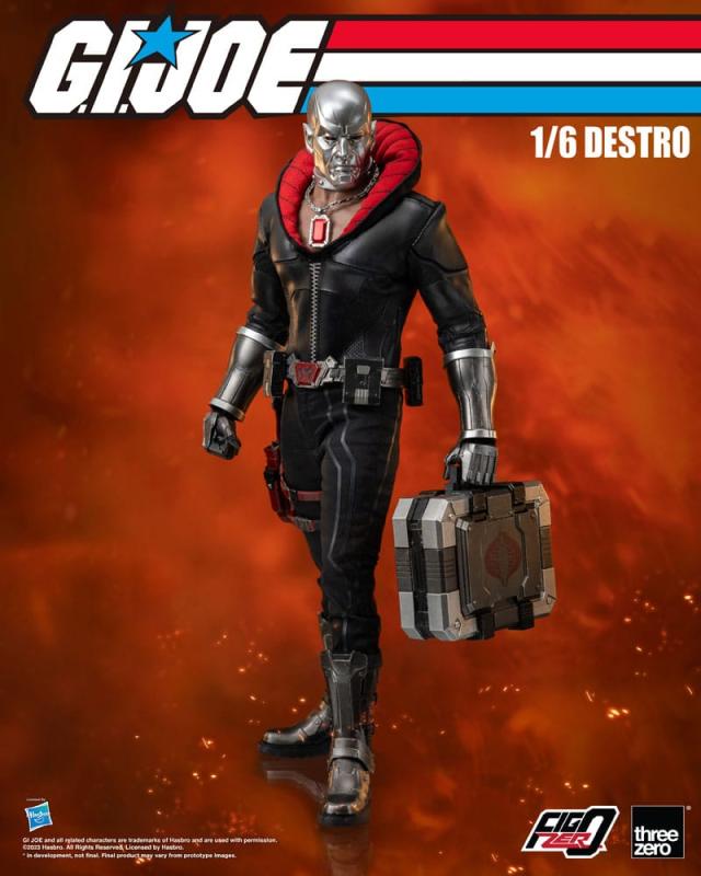 G.I. Joe: Destro 1/6 FigZero Action Figure - ThreeZero