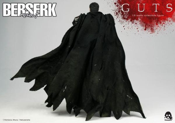 Berserk: Guts (Black Swordsman) 1/6 Action Figure - ThreeZero