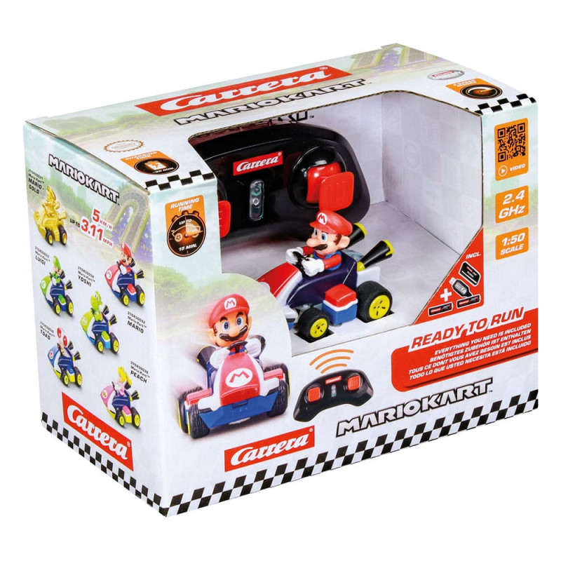 Super Mario Kart RC remote-controlled Car 1/50 2.4GHz Mini Mario 10