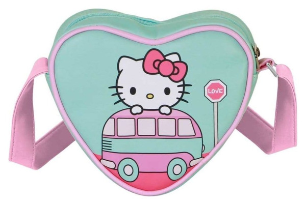 Sanrio Casual Heart Shoulder Bag Hello Kitty Van 1