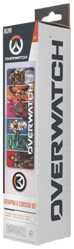 Overwatch Desk Pad & Coaster Set 4