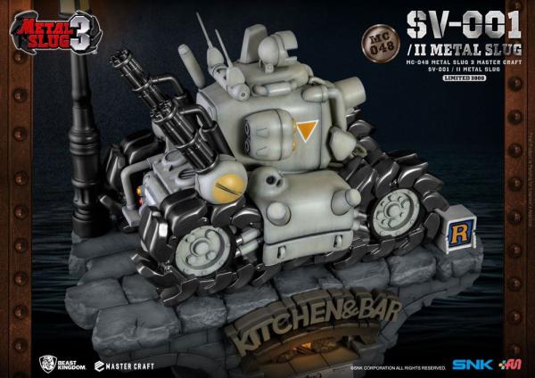 Metal Slug 3: SV-001/II Metal Slug 35 cm Master Craft Statue - Beast Kingdom Toys