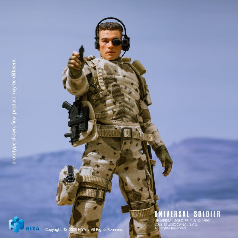 Universal Soldier Exquisite Super Series Actionfigur 1/12 Luc Deveraux 16 cm 7