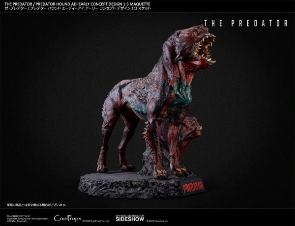 The Predator: Predator Hound 1/3 Maquette - CoolProps