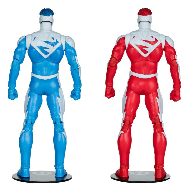 DC Multiverse Action Figures 2-Pack Superman Blue vs. Superman Red (Gold Label) 18 cm 6