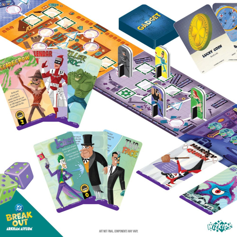 DC Breakout: Arkham Asylum Card Game *English Version* 3