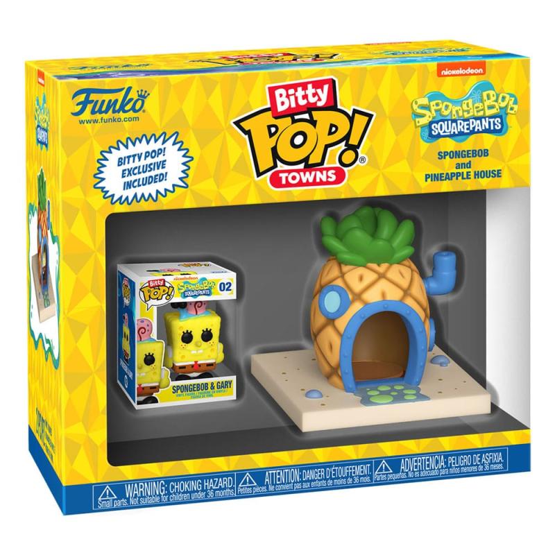 Spongebob Bitty POP! Town Vinyl Figure Spongebob at Home