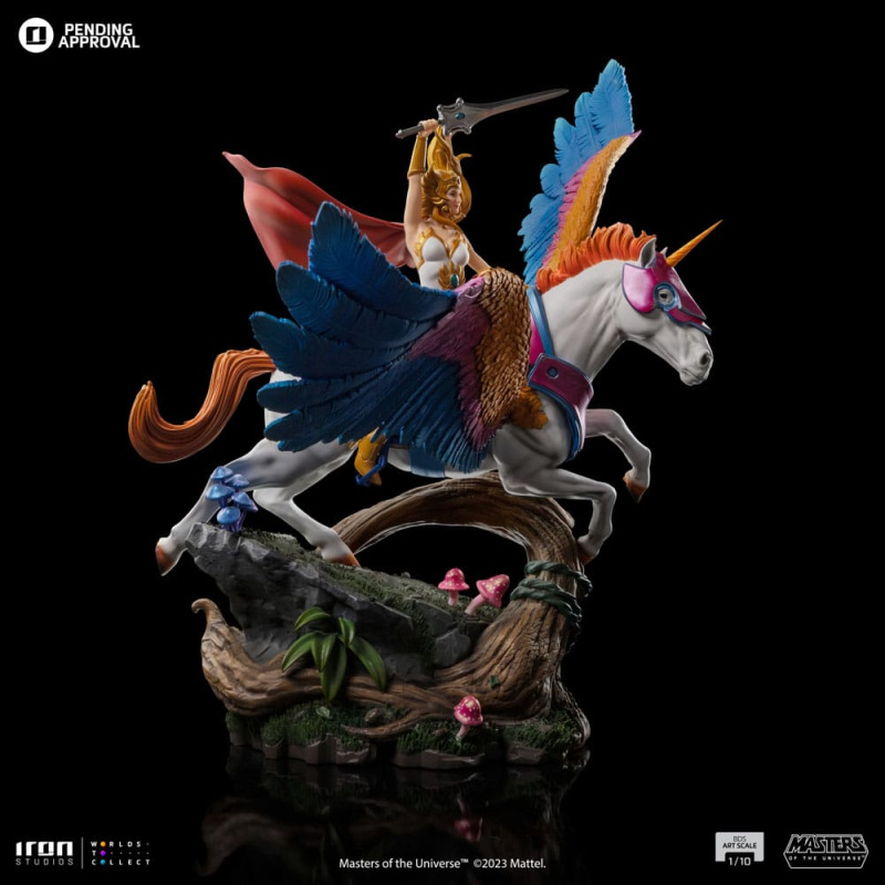 Masters of the Universe BDS Art Scale Statue 1/10 She-Ra and Swiftwind 42 cm 3