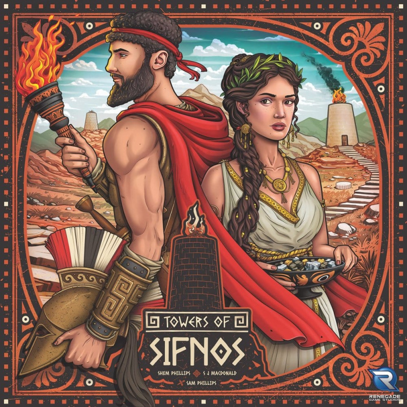 Towers of Sifnos Board Game *English Version* 2