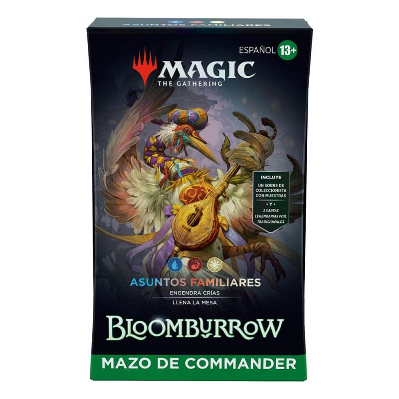 Magic the Gathering Bloomburrow Commander Decks Display (4) spanish