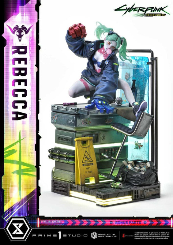 Cyberpunk: Edgerunners Real Elite Masterline Series Statue 1/4 Rebecca Deluxe Bonus Version 54 cm 7